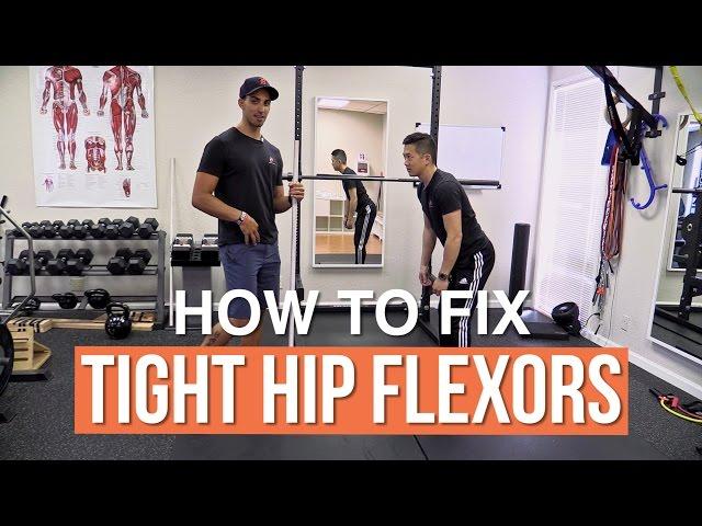 How to fix tight hip flexors