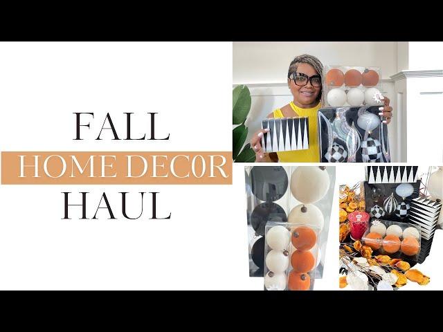 NEW Fall & Christmas Home Decor Haul 2024 | Fall Decor Haul 2024 | Fall Decorating Ideas | Decor