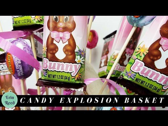 DIY Candy Explosion Easter Basket