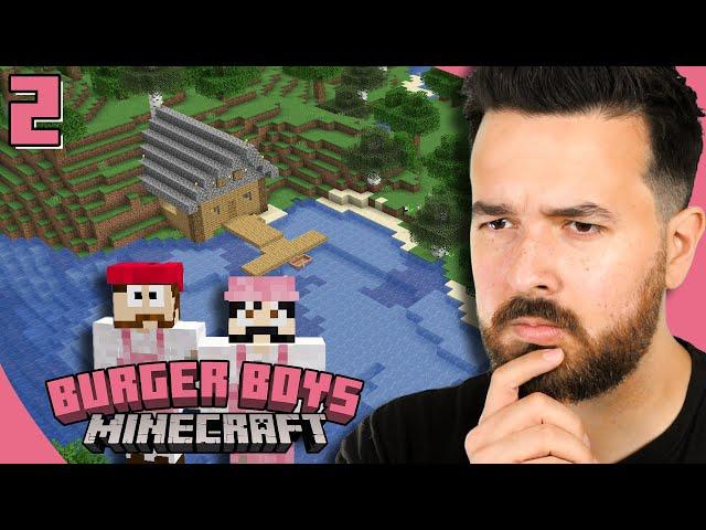 Playing Minecraft with DrGluon! - Burger Boys Minecraft (Part 2)