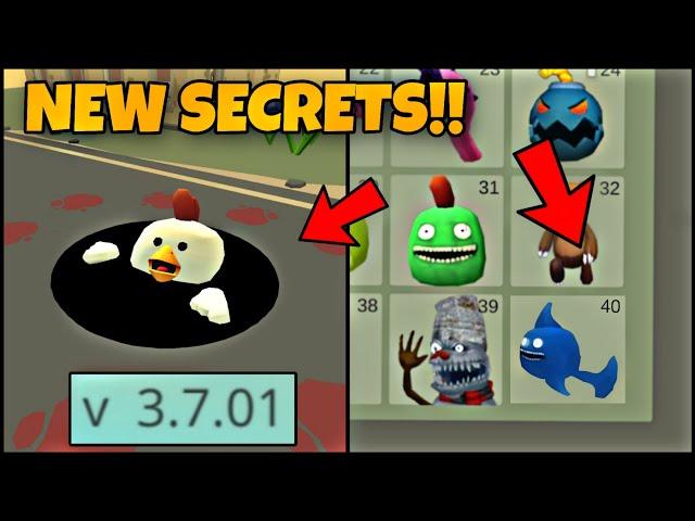  NEW SECRETS IN CHICKEN GUN 3.7.01!! CHICKEN GUN SECRETS