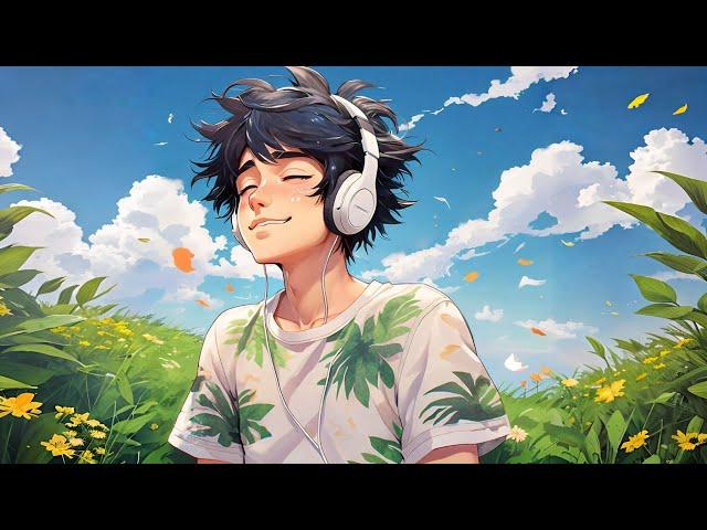 Calming relaxing music & Rain with loop | #lofi #meditationmusic #calmmusic #relaxingmusic #focus