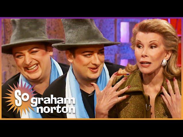 Boy George and Joan Rivers Talk Plastic Surgery! | So Graham Norton