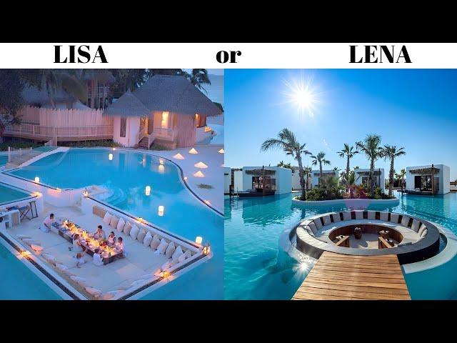 LISA OR LENA | Summer Edition-Food, Drinks, Beaches, Summer Activities