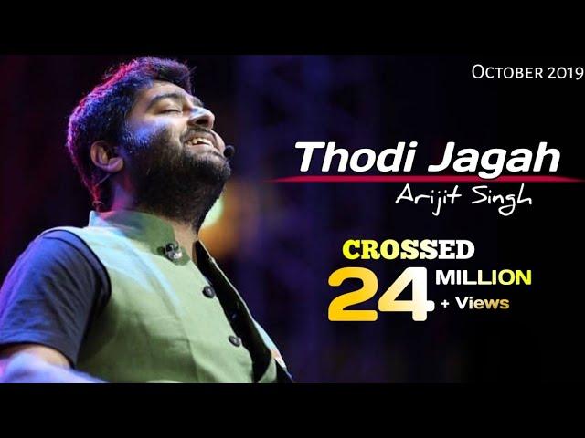 Arijit Singh: Thodi Jagah Lyrics | Marjaavaan | Riteish D, Sidharth M, Tera S | Tanishk Bagchi