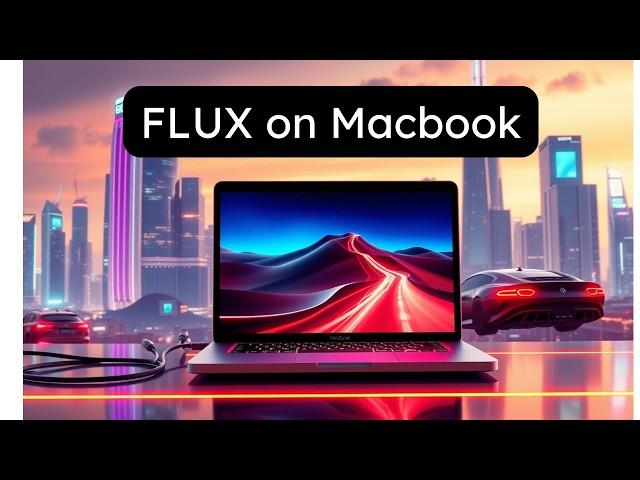 One command to run - FLUX.1 on Macbook so EASY! Diffusionkit for Apple Silicon