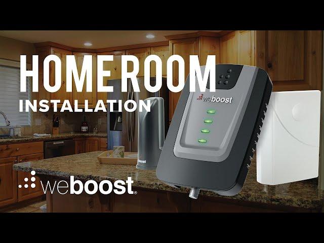 How to Install the Home Room Cell Signal Booster | weBoost