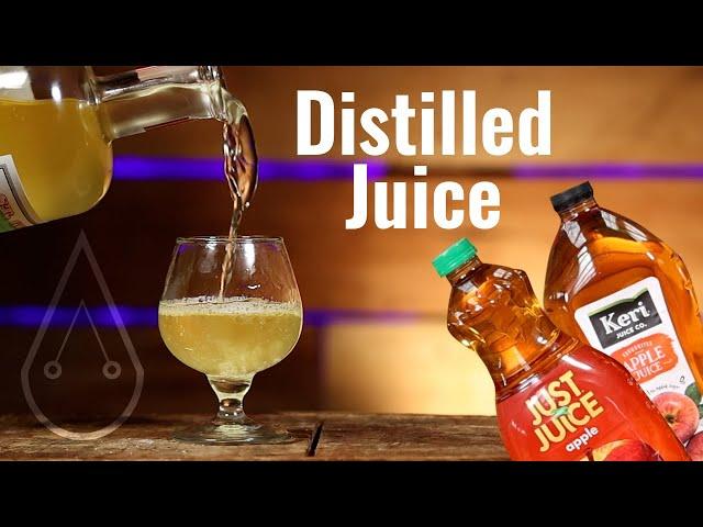 The BEST Way To Distill Supermarket Apple Juice?