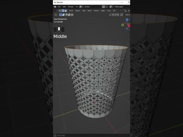 Blender Modeling - Complex shape  | Dust Bin - Blender Tutorial