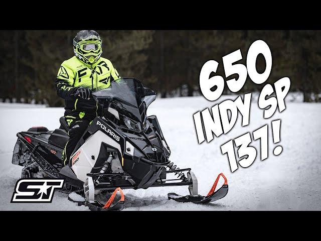 2025 Polaris 650 Indy SP 137 Detailed Snowmobile Overview