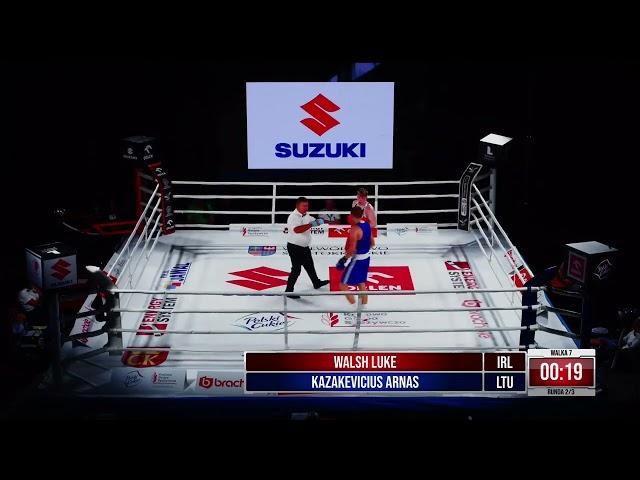 Luke Walsh (IRL) vs. Arnas Kazakevičius (LTU) Feliks Stamm Tournament 2024 (86kg)