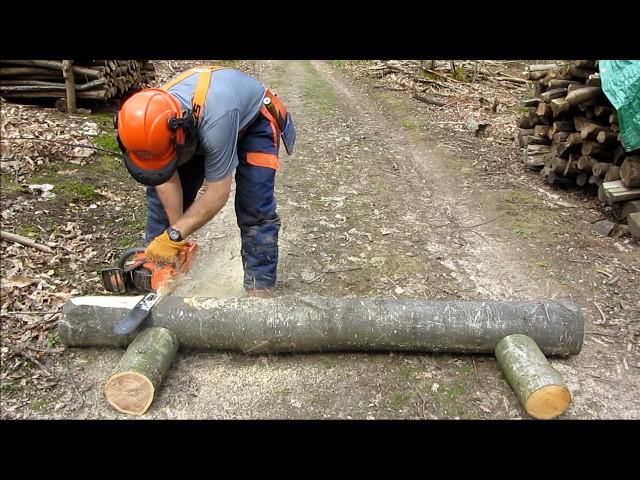 Chainsaw Sculpture - Making a Bench in Under 5 Minutes