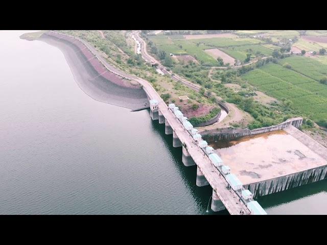 Drone shot Mula Dam Ahmednagar