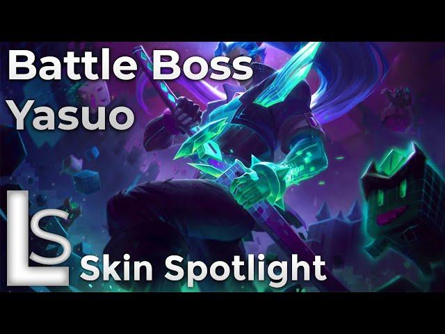 Battle Boss Yasuo - Skin Spotlight - Arcade: Battle Bosses - League of Legends - Patch 10.13.1