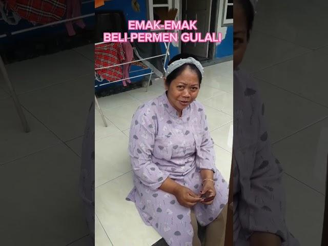 Emak-emak beli permen gulali jadul #shorts