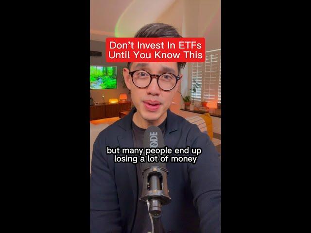 Don't Invest In ETFS Until You Know This