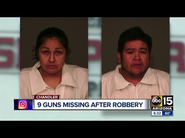 Guns stolen from Chandler Shoppers store after suspects drove through storefront