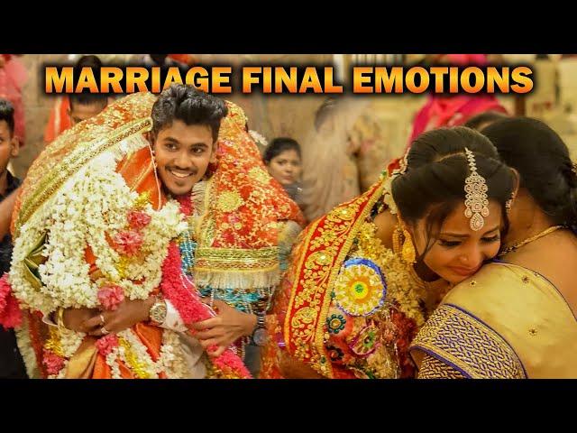 Marriage Final Emotions ️ | Marriage Vlog | Mabu Crush