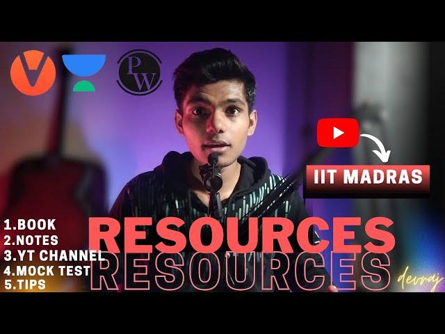 This RESOURCES help me to get into IIT | ft.Physics wallah | Best books for jee |