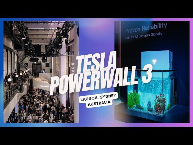 Tesla Powerwall 3 Australian Launch Event, Sydney 2024