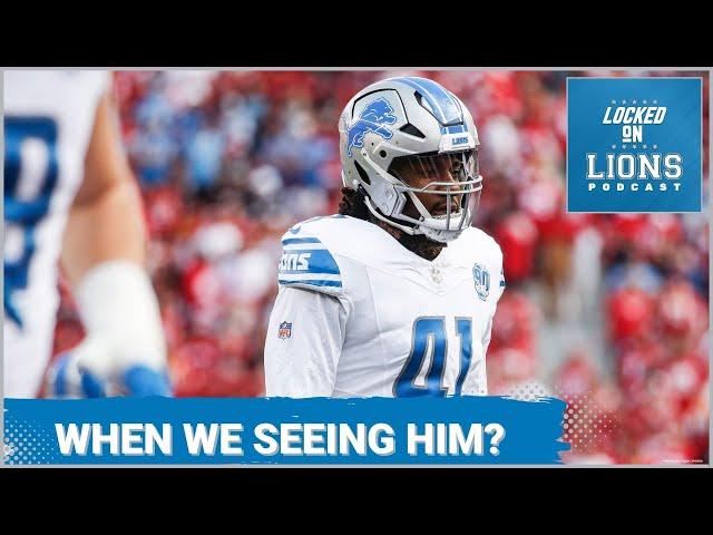 When will Houston hit the field for the Lions?