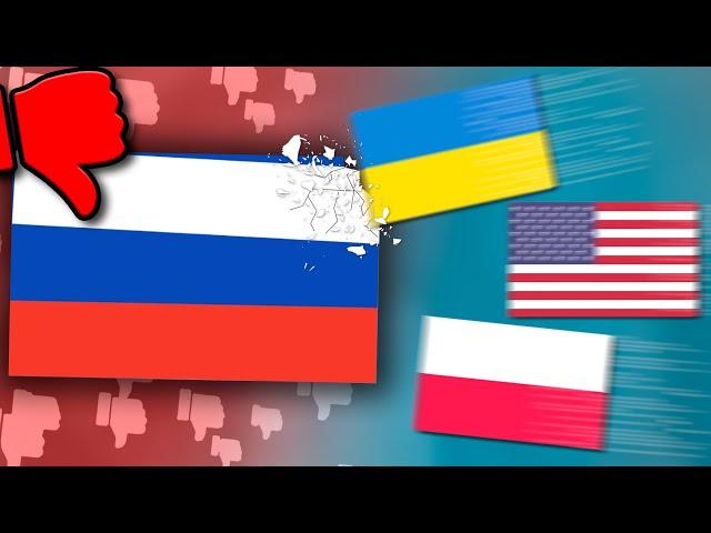 The Most Hated Countries | Fun With Flags