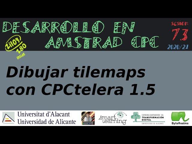 Cómo dibujar tilemaps con CPCtelera 1.5 [ #Z80 #ASM ]