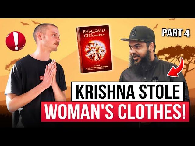 Australian Claims Bhagavad Gita is as Good as the Noble Quran! Gets SCHOOLED Instantly!