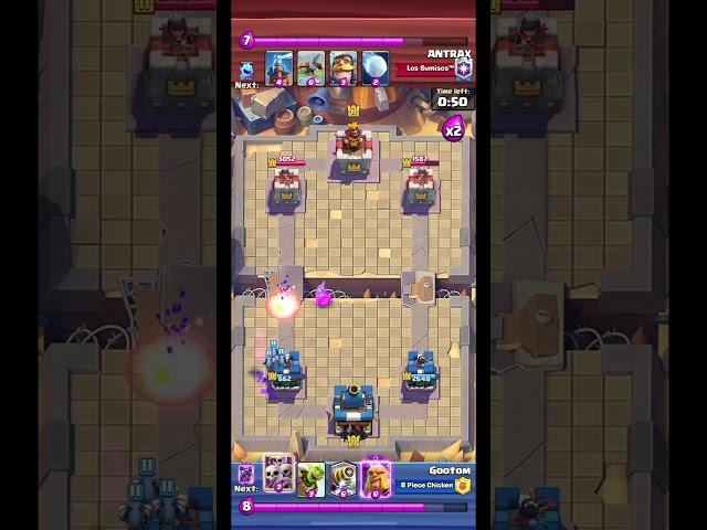 This deck can make you win every single game in the “Drillin’ time” game mode in Clash Royale ￼