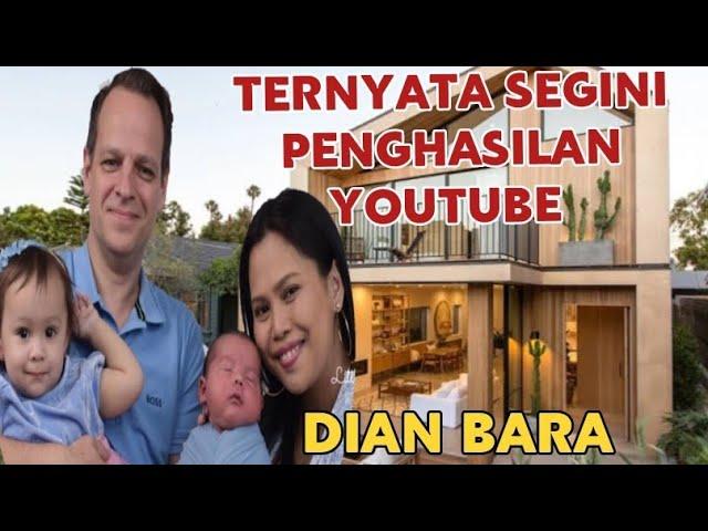 MAKIN KAYA || SEGINI GAJI DIAN BARA DARI YOUTUBE