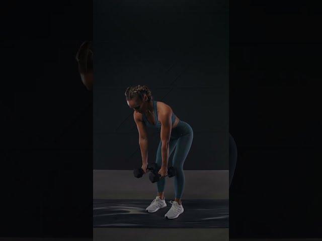 How To Do Bent Over Rows (With Dumbbells) #shorts