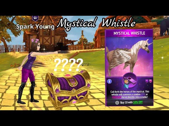 Opening a Mystical Whistle What will I get??  /Horse riding tales