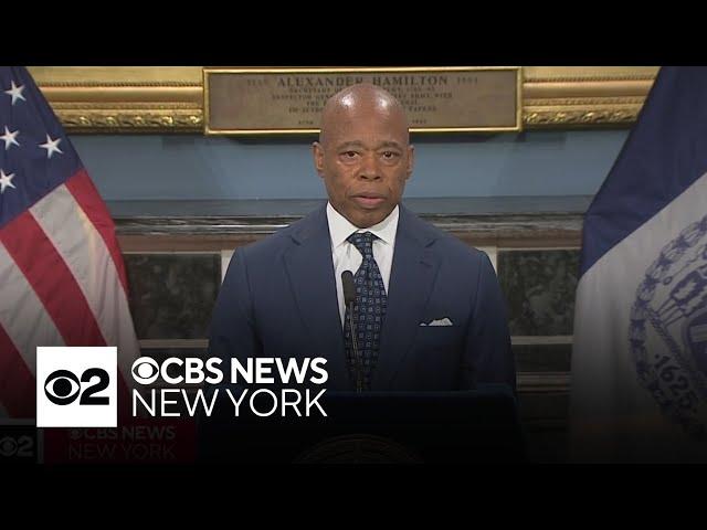 NYC Mayor Eric Adams reacts to 2024 election results - Full news conference