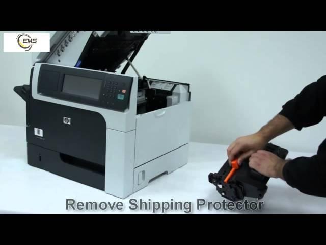 HP M4555 Toner Cartridge Replacement - user guide ( 7535, 7535A )