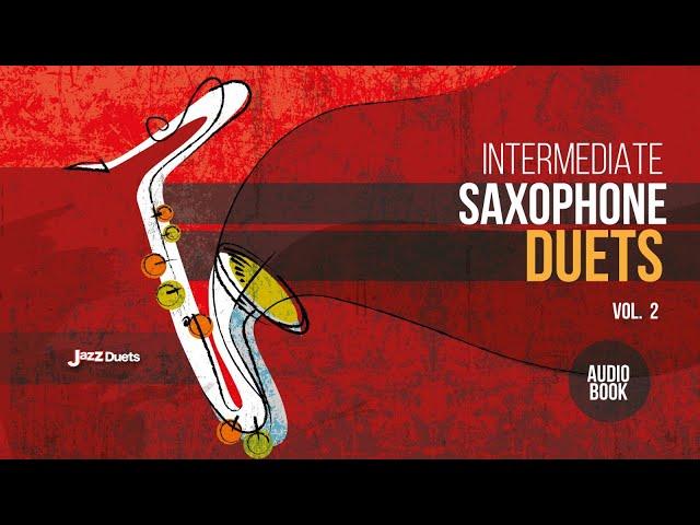 Intermediate saxophone Duets Audio book