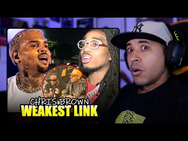 HE COOKED HIM!! | Chris Brown - Weakest Link (Quavo Diss) Reaction