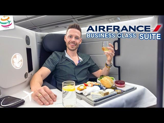 Die neue Air France Business Class im A350 - nicht nur Türen, viel Platz für Füße! | YourTravel.TV