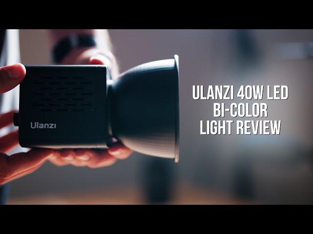 Ulanzi 40W LED Light Review (BI-COLOR & RECHARGEABLE)