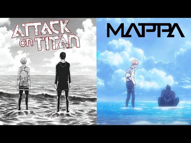 how mappa fixed attack on titan's weird ending