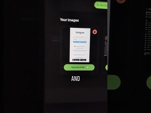 AI Magic: Turn Screenshots into HTML/CSS Instantly!