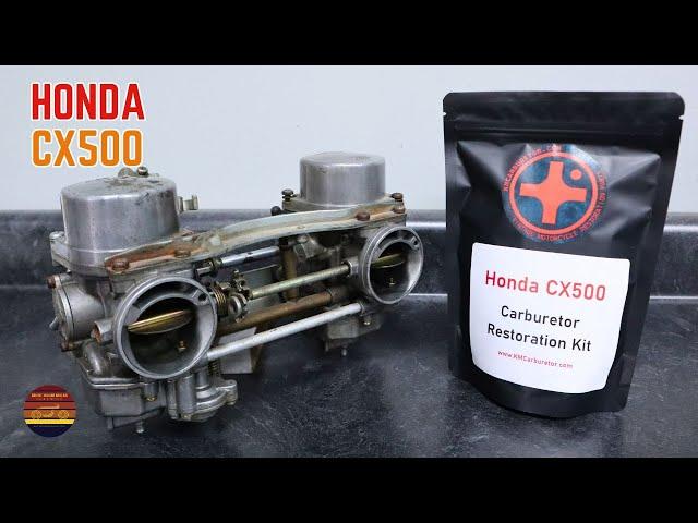 Honda CX500 Carburetor Rebuild - NEW REBUILD KIT DEMO!