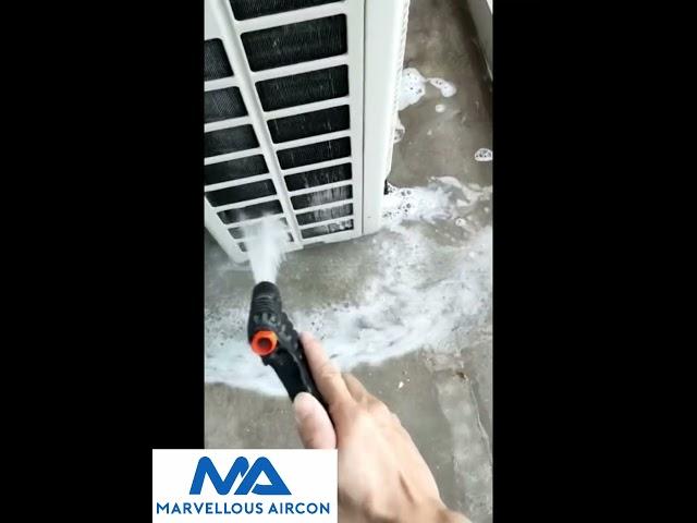 Compressor Chemical Wash - Marvellous Aircon Servicing Singapore