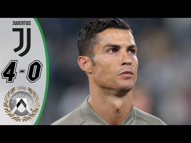  Ювентус - Удинезе 4-0 - Обзор Матча Чемпионата Италии 06/10/2018 HD 