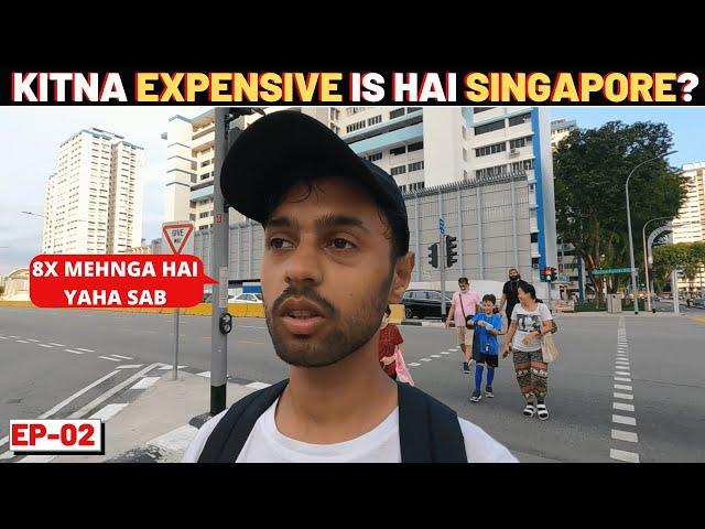 First Day in Singapore | How Expensive is Singapore as an Indian? 