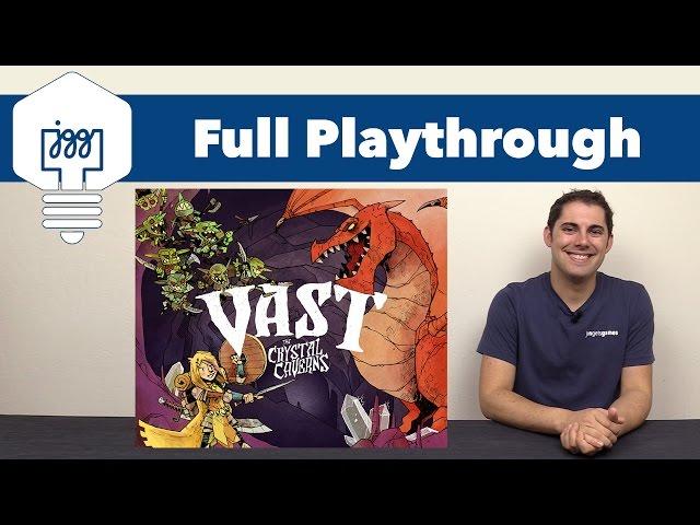 Vast: The Crystal Caverns Full Playthrough