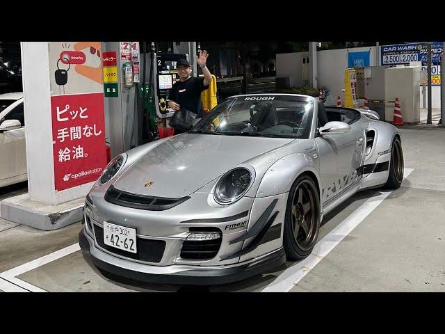 This RWB broke down on me in Japan.