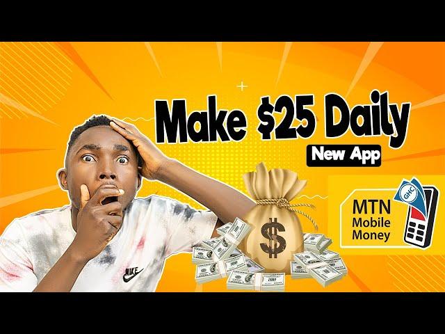 Make $25 Daily to Your Mobile Money  - Make Money whiles Sleeping