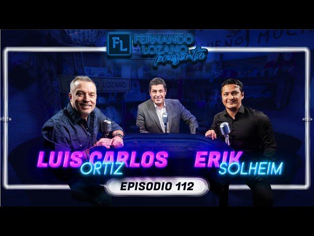 Erik Solheim Rocha y Luis Carlos Ortiz en Fernando Lozano presenta