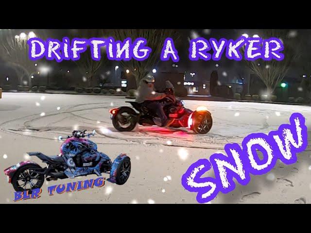 BLR TUNING TESTING OUT NEW TUNE SETTINGS IN THE SNOW ON THE RYKER