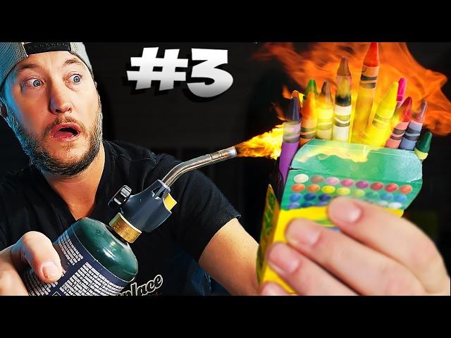 10 INSANE New Ways To Use Crayons